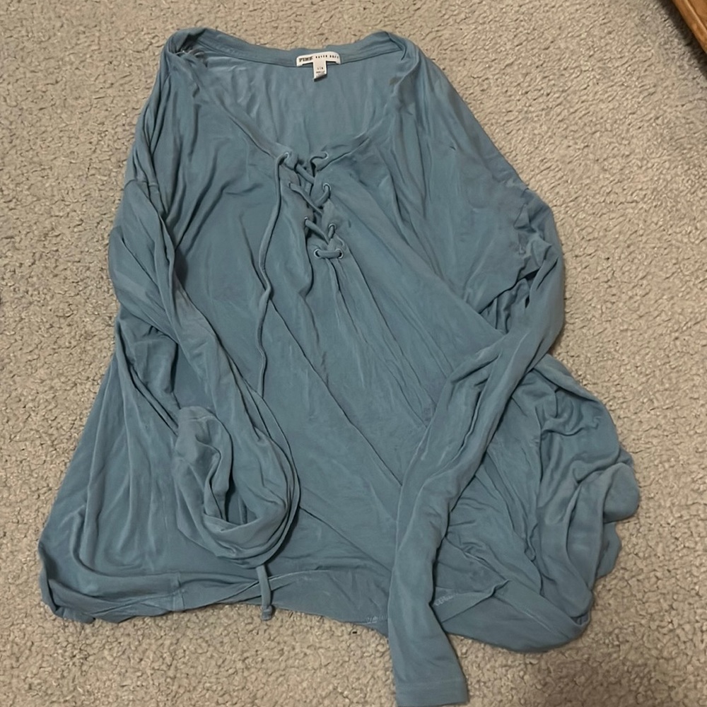 Pink super soft long sleeves Large